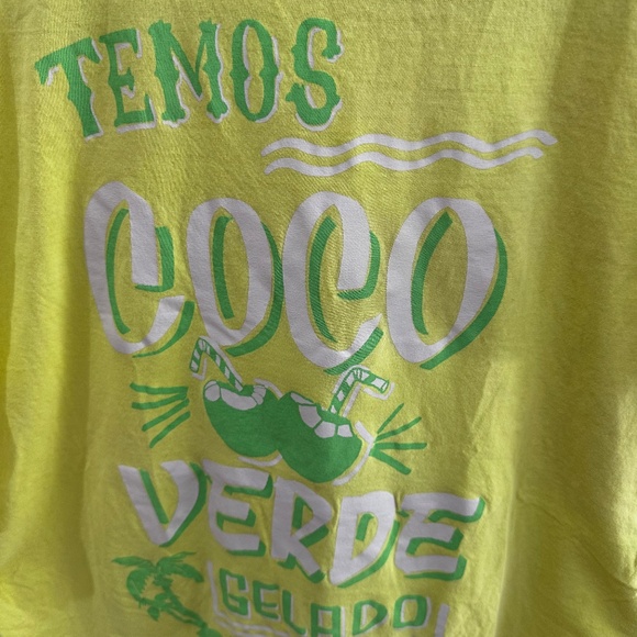 FARM Rio Yellow Graphic Tee - Picture 5 of 8